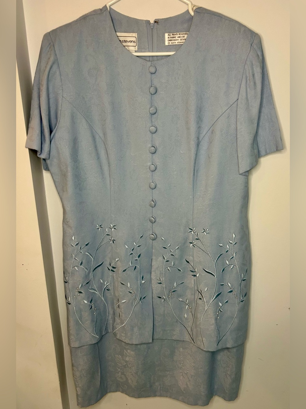 Vintage Karin Steven’s 80s Dress
